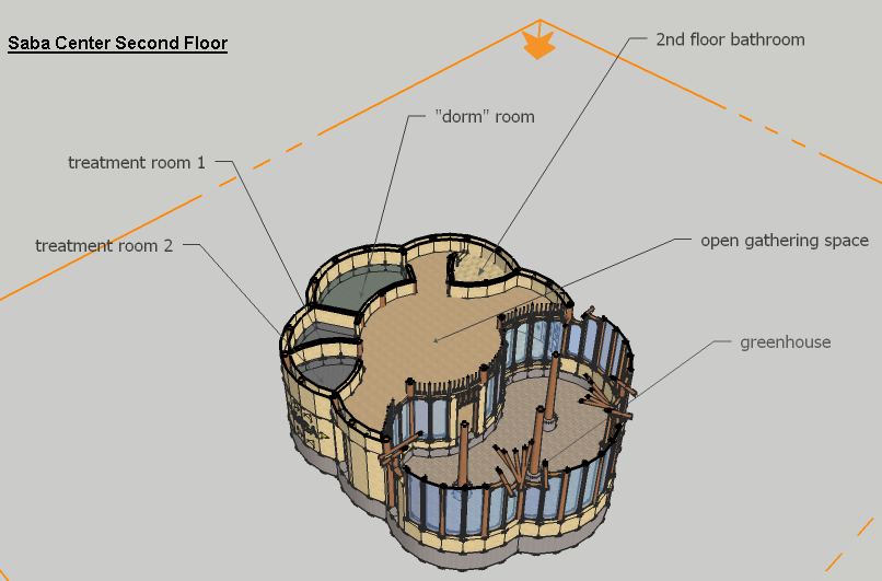 Labeled Second Floor